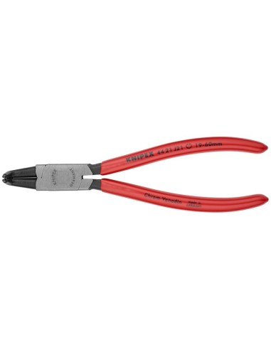 Alicate para arandelas para arandelas interiores en taladros recubiertos de plástico negro atramentado 170 mm (cartulina autose