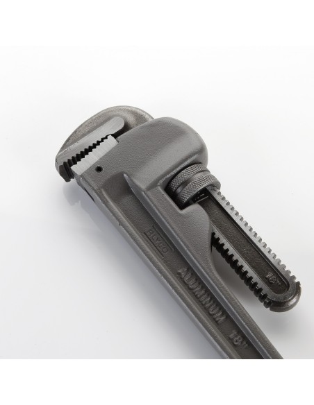 Alyco 111410 llave stillson de aluminio reforzada