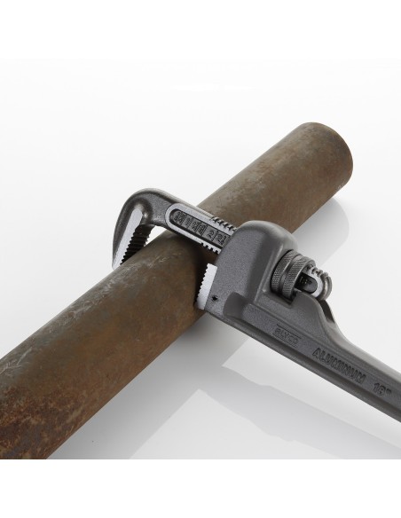 Alyco 111410 llave stillson de aluminio reforzada
