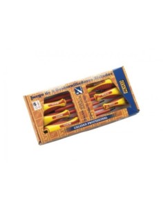 ALYCO 119330 Juego de 6 destornilladores aislados vde