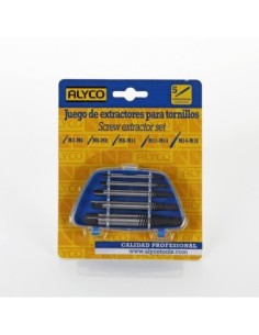 Alyco 122330 juego de extractores para tornillos 2