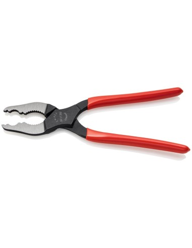 Alicate para bicicletas recubiertos de plástico negro atramentado 200 mm KNIPEX 84 11 200