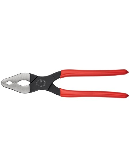 Alicate para bicicletas recubiertos de plástico negro atramentado 200 mm KNIPEX 84 11 200