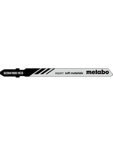 5 cuchillas para sierra de calar expert soft materials 74mm (623641000)