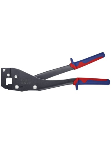 Alicate para ensamblar perfiles con fundas multicomponentes bruñido 340 mm KNIPEX 90 42 340 EAN