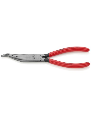 Alicate para mecánicos recubiertos de plástico negro atramentado 200 mm KNIPEX 38 31 200