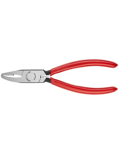 Alicate para partir vidrio recubiertos de plástico negro atramentado 160 mm KNIPEX 91 71 160