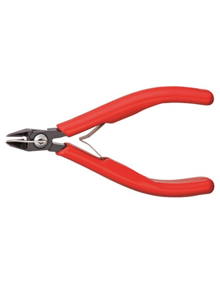 Alicates de corte diagonal para electrónica con fundas de plástico bruñido 125 mm KNIPEX 75 12 125