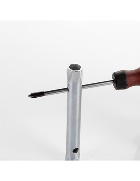 ALYCO 191505 Llave de tubo de 2 bocas estampada