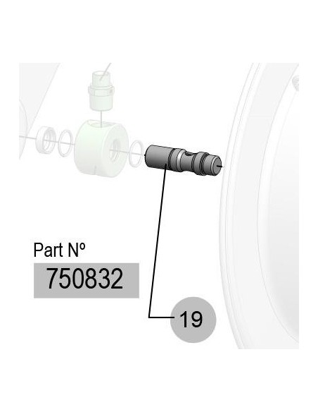 750832, ROTULA 3/4 HD-HV/ND C/N.Q