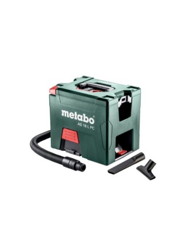 ASPIRADOR A BATERIA 18V METABO 602021850 AS 18 L PC