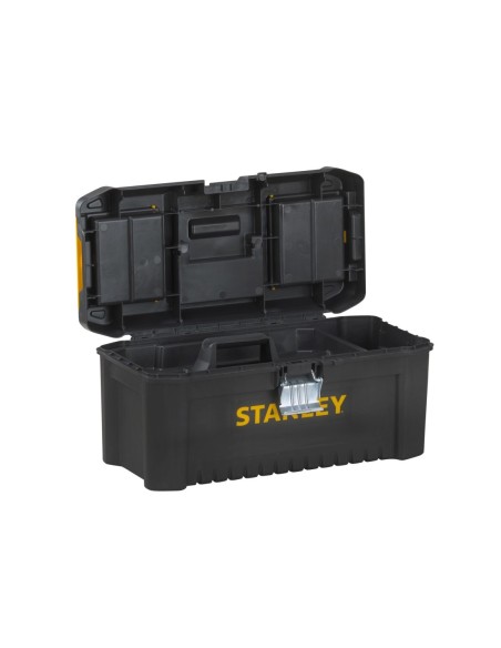 Caja de herramientas de plástico 16/40cm con cierre de metal