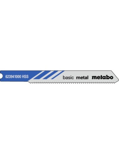 5 hojas para sierra de calar en U basic metal 52/1,2mm (623941000)