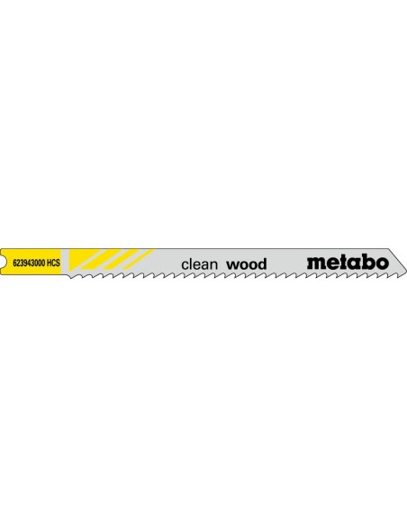 5 hojas para sierra de calar en U clean wood 82/2,5mm (623943000)