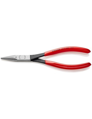 Alicate de montaje de bocas largas recubiertos de plástico negro atramentado 200 mm KNIPEX 28 21 200