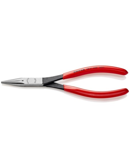 Alicate de montaje de bocas largas recubiertos de plástico negro atramentado 200 mm KNIPEX 28 21 200