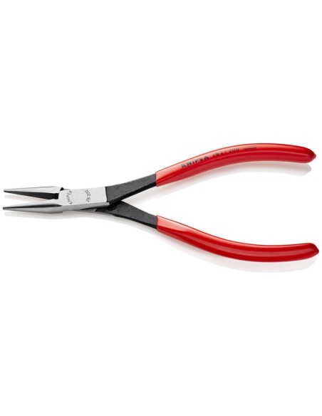 Alicate de montaje de bocas largas recubiertos de plástico negro atramentado 200 mm KNIPEX 28 21 200