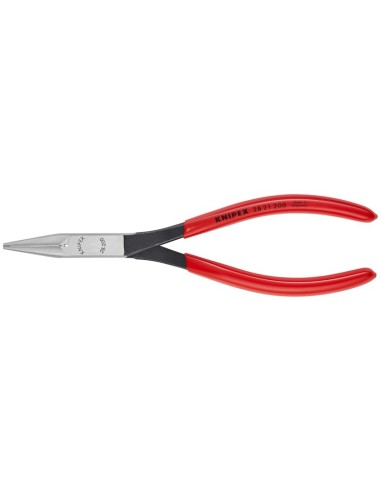 Alicate de montaje de bocas largas recubiertos de plástico negro atramentado 200 mm KNIPEX 28 21 200