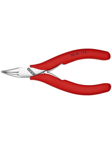 Alicate de montaje para electrónica con fundas multicomponentes 115 mm KNIPEX 35 41 115