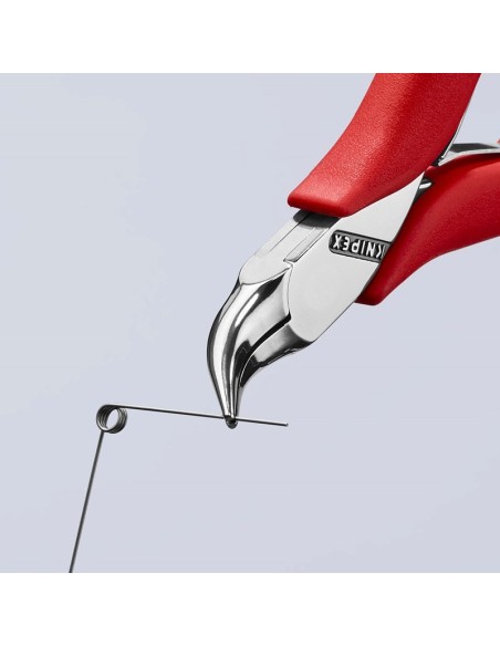 Alicate de montaje para electrónica con fundas multicomponentes 115 mm KNIPEX 35 41 115