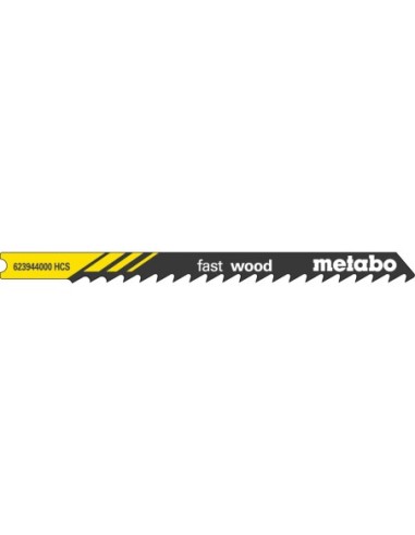 5 hojas para sierra de calar en U fast wood 82/4,0mm (623944000)