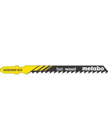5 hojas para sierra de calar fast wood 74/ 4,0 mm (623633000)
