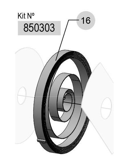 850303, RESORTE ENROLLADOR RM-12L