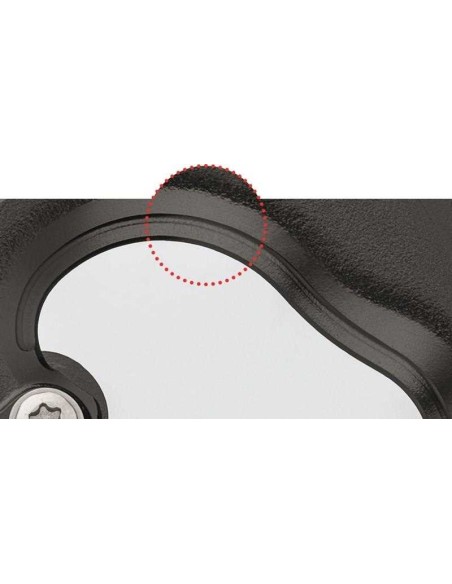 Cortacables (tipo carraca) para cables con cobertura de acero (cable SWA) con fundas multicomponentes negro, lacado 315 mm KNIP