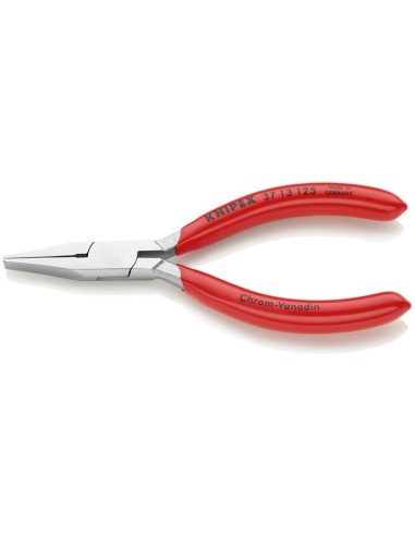 Alicate de presión para mecánica de precisión recubiertos de plástico cromado 125 mm KNIPEX 37 13 125