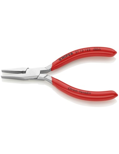 Alicate de presión para mecánica de precisión recubiertos de plástico cromado 125 mm KNIPEX 37 13 125