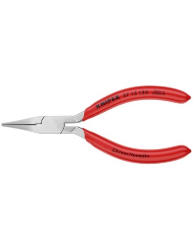 Alicate de presión para mecánica de precisión recubiertos de plástico cromado 125 mm KNIPEX 37 13 125