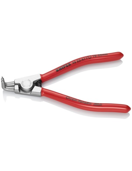 Alicate para arandelas para arandelas exteriores de ejes recubiertos de plástico cromado 125 mm KNIPEX 46 23 A11