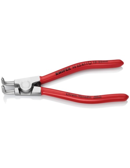 Alicate para arandelas para arandelas exteriores de ejes recubiertos de plástico cromado 125 mm KNIPEX 46 23 A11