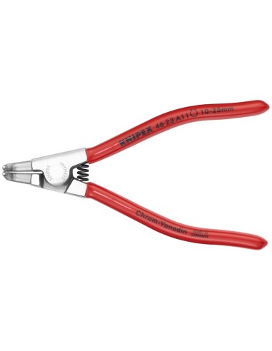 Alicate para arandelas para arandelas exteriores de ejes recubiertos de plástico cromado 125 mm KNIPEX 46 23 A11