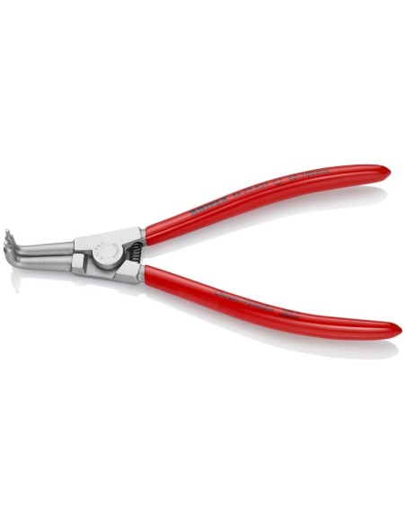 Alicate para arandelas para arandelas exteriores de ejes recubiertos de plástico cromado 200 mm KNIPEX 46 23 A31