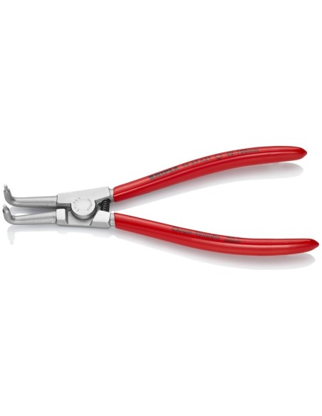Alicate para arandelas para arandelas exteriores de ejes recubiertos de plástico cromado 200 mm KNIPEX 46 23 A31
