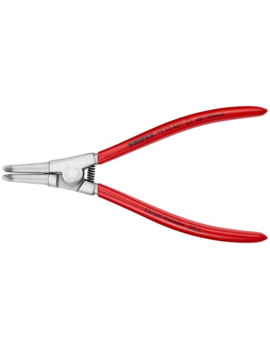 Alicate para arandelas para arandelas exteriores de ejes recubiertos de plástico cromado 200 mm KNIPEX 46 23 A31