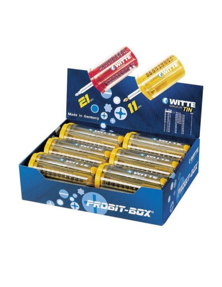 Caja de puntas de atornillar PROBIT-BOX juego 21 piezas