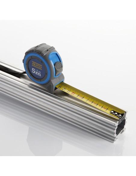 Alyco 197300 flexómetro métalico cuerpo bimaterial