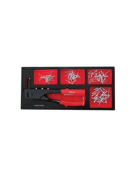 MÓDULO REMACHADORA Y REMACHES 101pcs