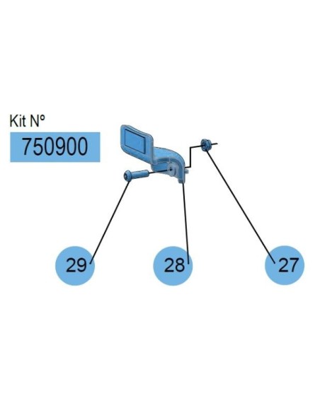 750900, KIT TOPE DISCO RM-12S