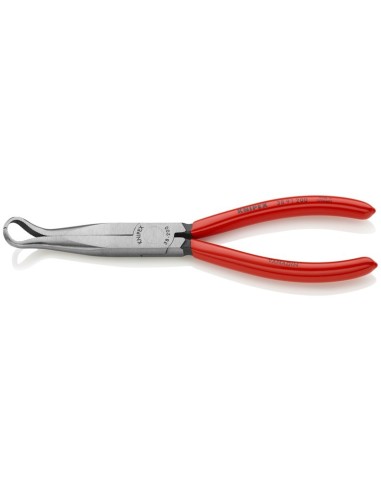 Alicate para mecánicos recubiertos de plástico negro atramentado 200 mm KNIPEX 38 91 200