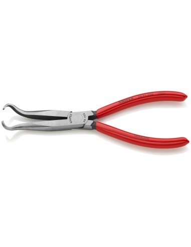 Alicate para mecánicos recubiertos de plástico negro atramentado 200 mm KNIPEX 38 91 200