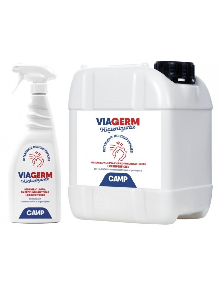 Detergente higienizante multisuperficies sin enjuagar Viagerm