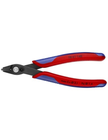 Electronic Super Knips XL con fundas multicomponentes bruñido 140 mm KNIPEX 78 61 140
