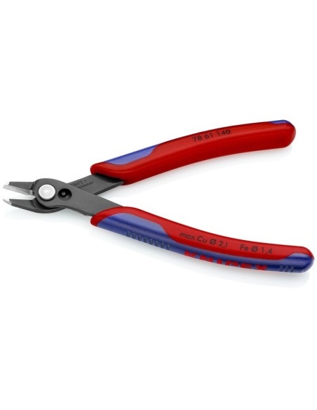 Electronic Super Knips XL con fundas multicomponentes bruñido 140 mm KNIPEX 78 61 140