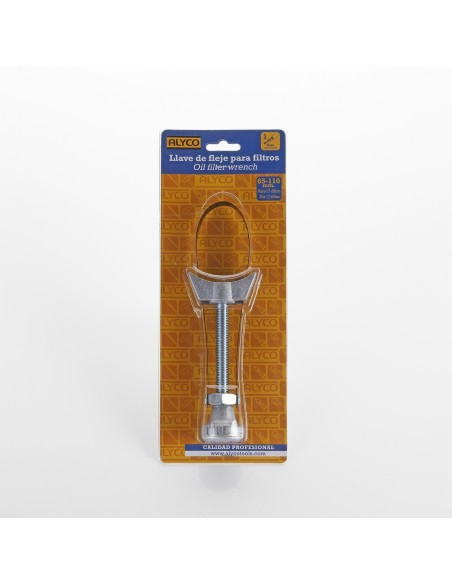 ALYCO 198850 Llave de fleje para filtros de aceite