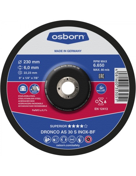 Disco de corte AS 30 INOX Special-metal