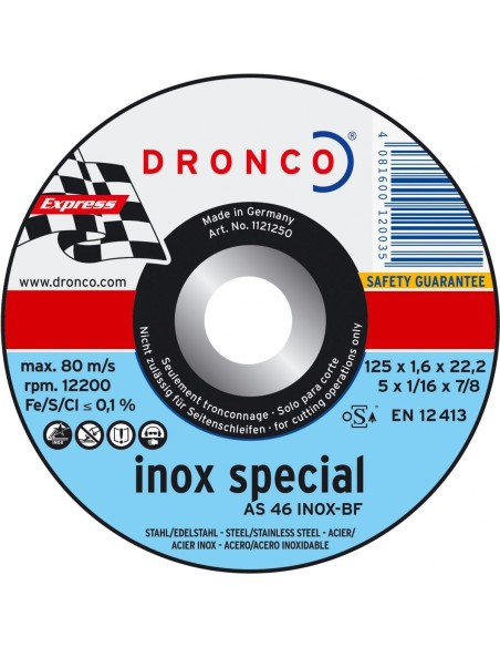 Disco de corte AS 46 T INOX Special Express