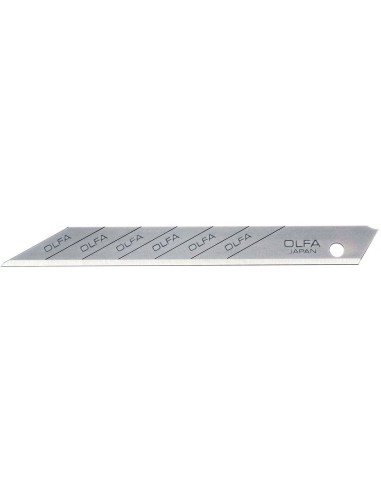 Cuchilla troceable de 9 mm con ángulo de corte de 30